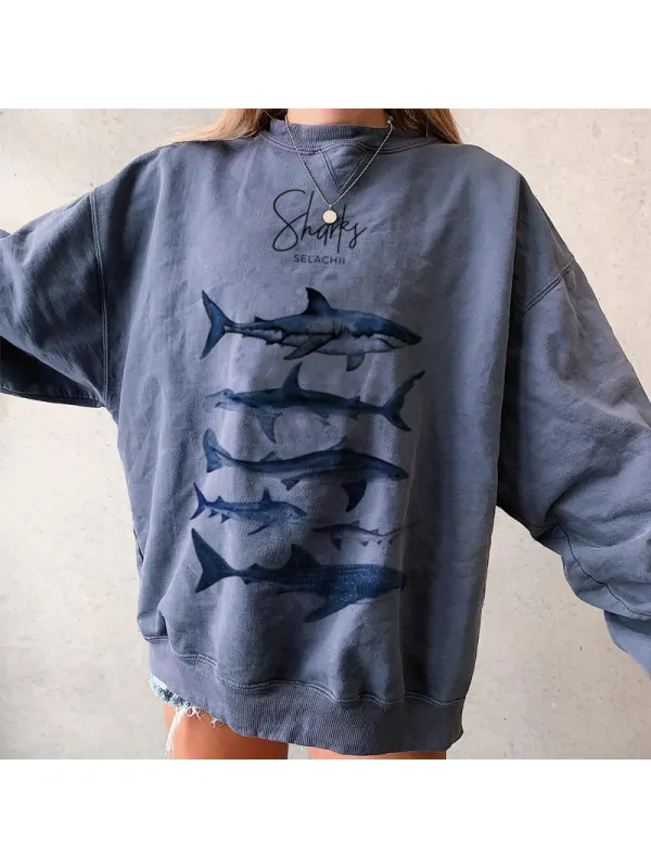 Summer Retro Surf Casual Sweatshirt - Miabrave.com 