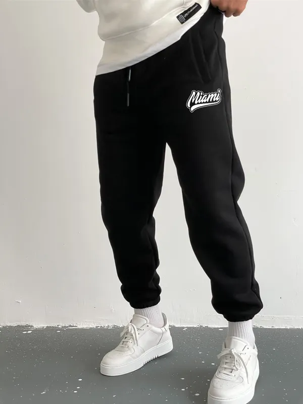Miami Fleece Sweatpants - Sunshinetip.com 