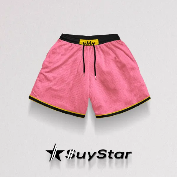 Men's Majin Buu Inspo Drawstring Print Shorts - Suystar.com 