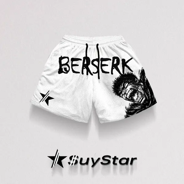 Berseker Drawstring Print Shorts - Suystar.com 