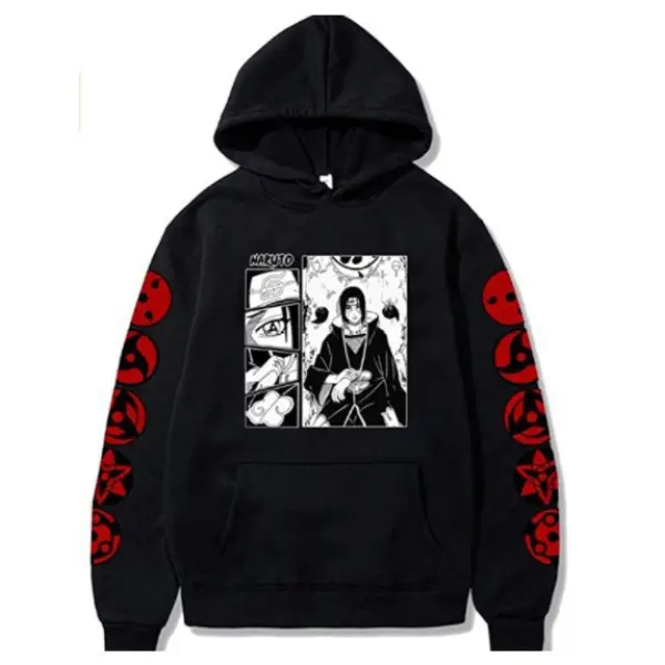 Anime Print Sports Sweatshirt - Suystarshop.com 