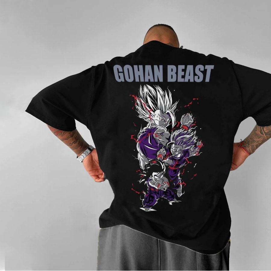 

Unisex Dragon Ball Beast Gohan Printed T-shirt