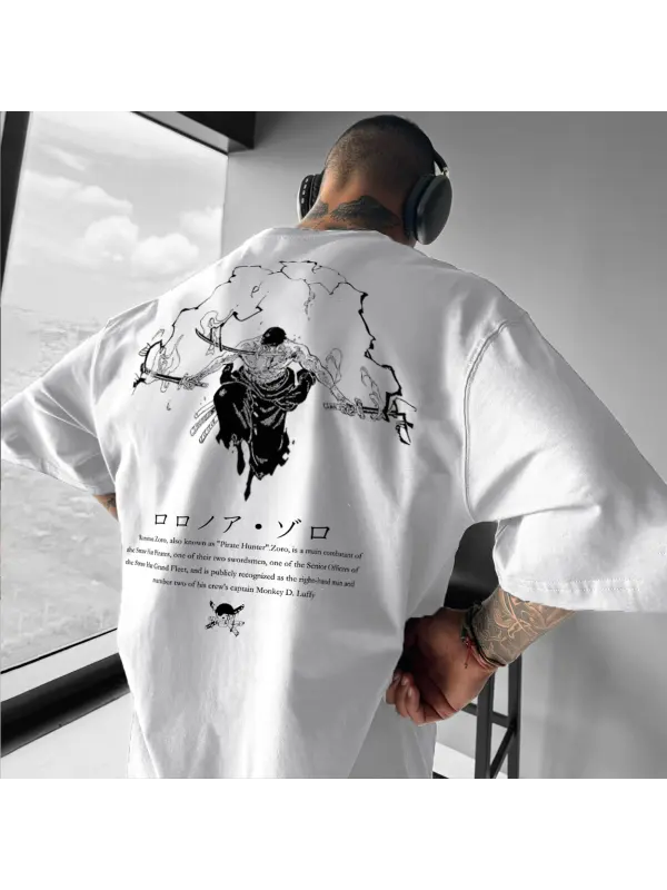 Oversized Anime Casual Tshirts - Aptkoi.com 