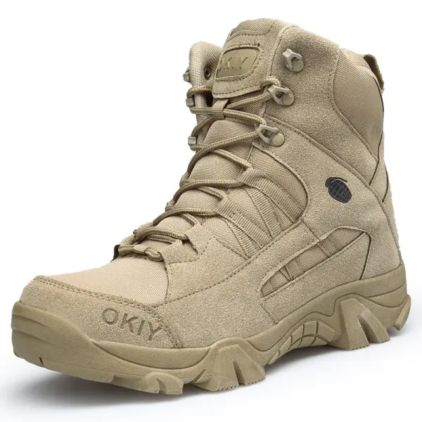 Outdoor High-top Training Tactical Boots - Kalesafe.com 