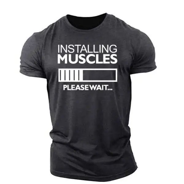 Men's Fitness Short Sleeve T-shirt - Kalesafe.com 