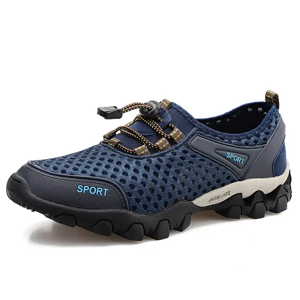 Men's hollow breathable Creek shoes - Anurvogel.com 