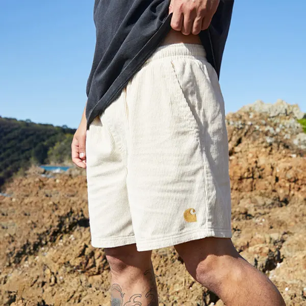 Minimalist 'Carhartt' Unisex Shorts - Albionstyle.com 