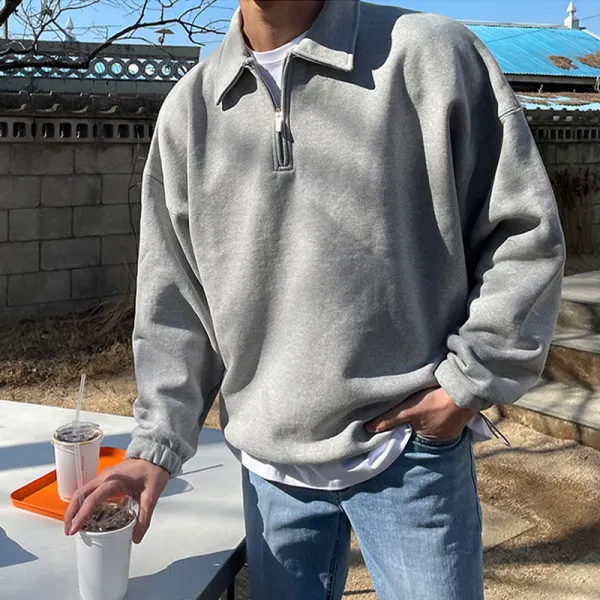 Mens Vintage Printed Casual Sweatshirt - Anurvogel.com 