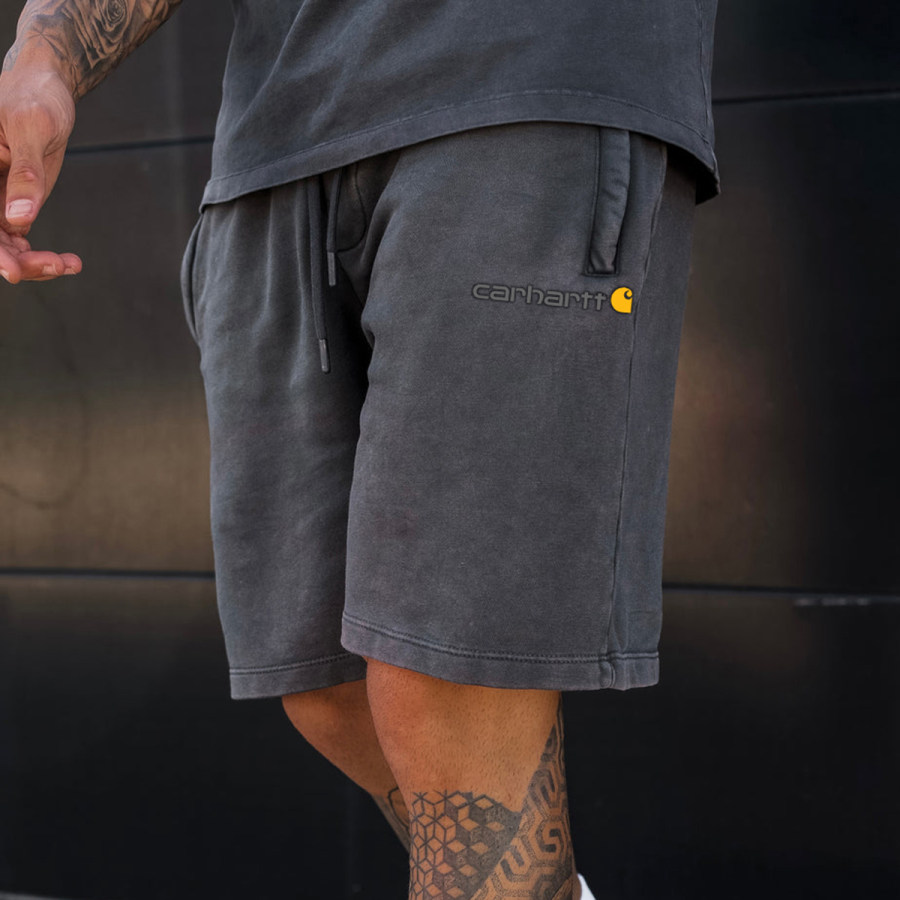 

Unisex Streetwear Retro Sports Shorts