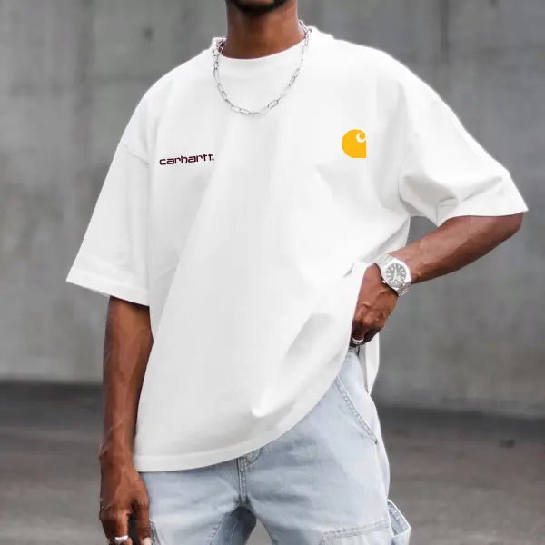 Men's Link Script Casual T-Shirt - Trisunshine.com 