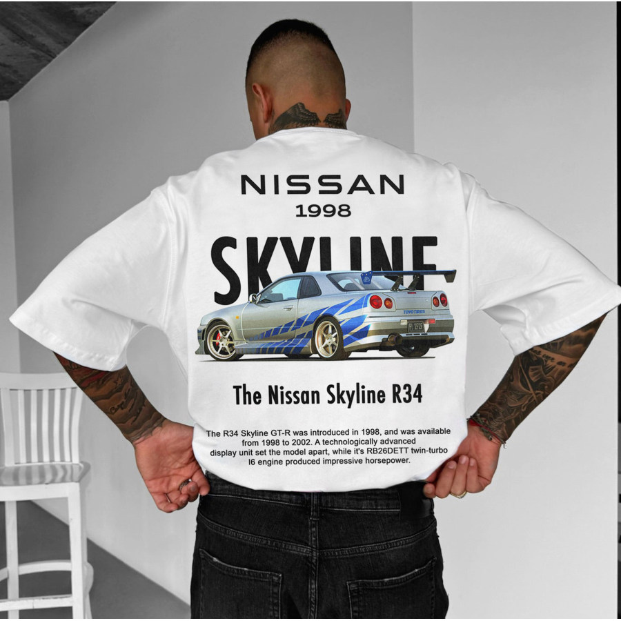 

Unisex Casual Sports Car T-shirt