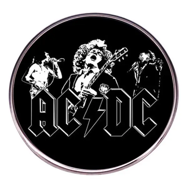 AC/DC Brooch Rock Hip Hop Punk Band Heavy Metal Music Pin Badge Alloy Badge - Elementnice.com 