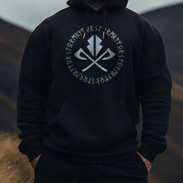 Sons Of The Vikings Black Hoodie - Anurvogel.com 