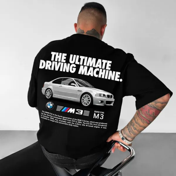 Oversize Sports Car M3 T-shirt - Spiretime.com 