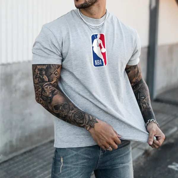 Unisex Casual Short-sleeved T-shirt NBA T-shirt - Ootdyouth.com 