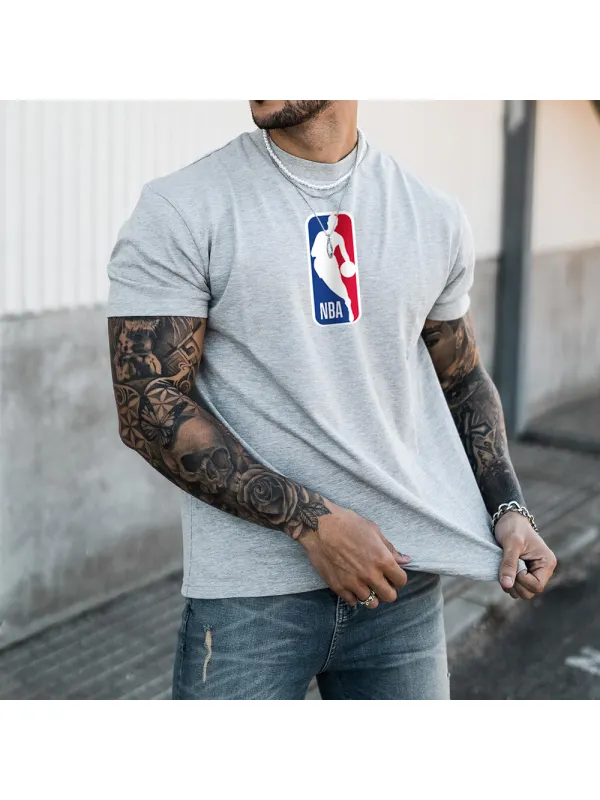 Unisex Casual Short-sleeved T-shirt NBA T-shirt - Spiretime.com 