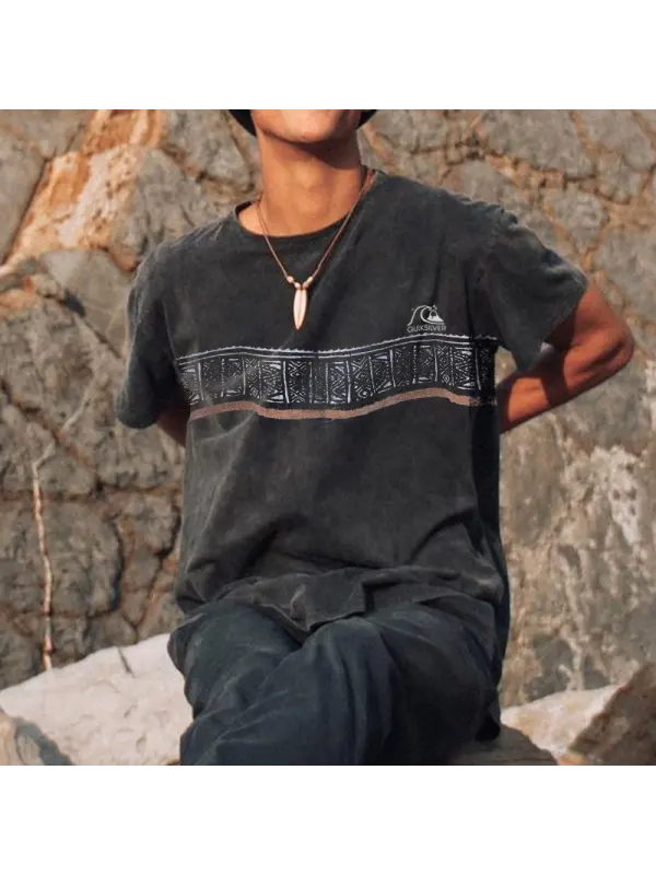 Vintage Unisex Casual T-Shirt - Aptkoi.com 