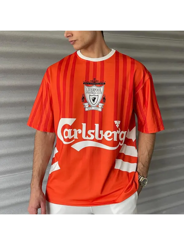 Oversized Liverpool Graphic T-Shirt - Anrider.com 