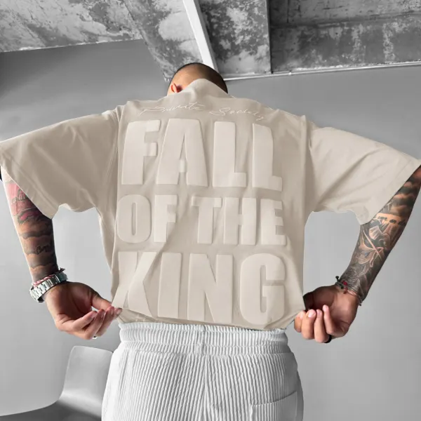 Unisex Casual Fall Of The King T-shirt - Anurvogel.com 