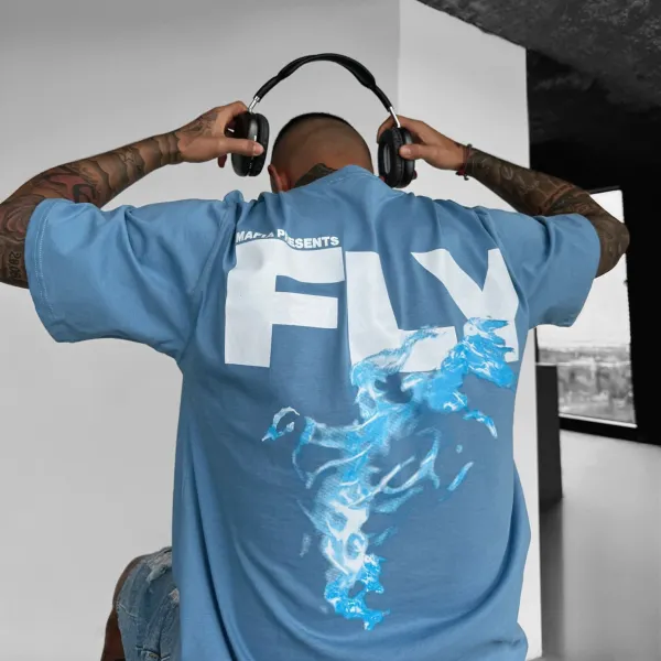 Unisex Casual Fly T-shirt - Wayrates.com 
