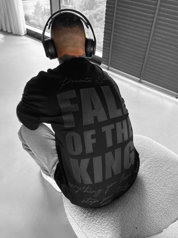 Unisex Casual Fall Of The King T-shirt - Sunshinetip.com 