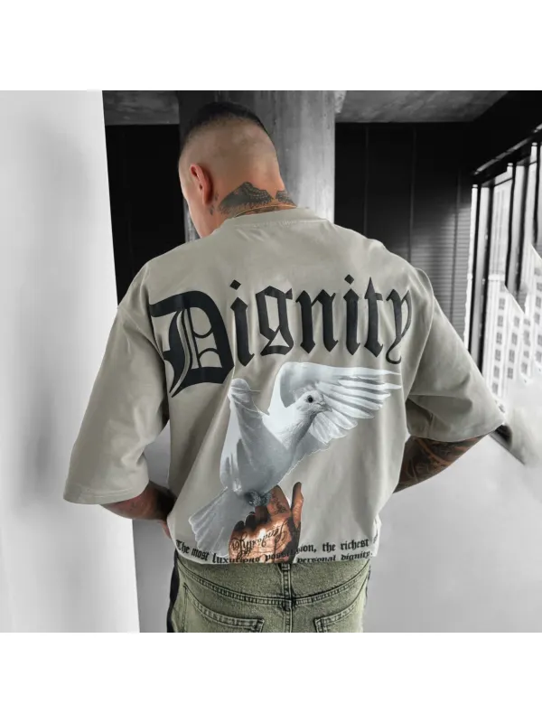 Unisex Casual Dignity T-shirt - Anrider.com 