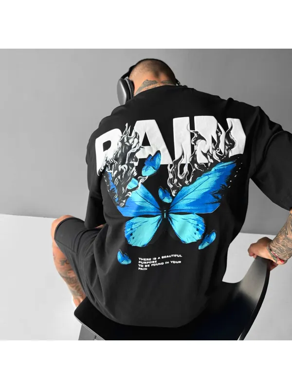 Oversize Pain T-shirt - Anrider.com 