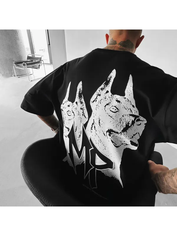 Unisex Casual Dobermann MP Tee - Anrider.com 