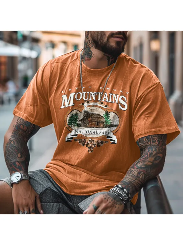 Unisex Vintage Great Smoky Mountains National Park T-Shirt - Ootdmw.com 