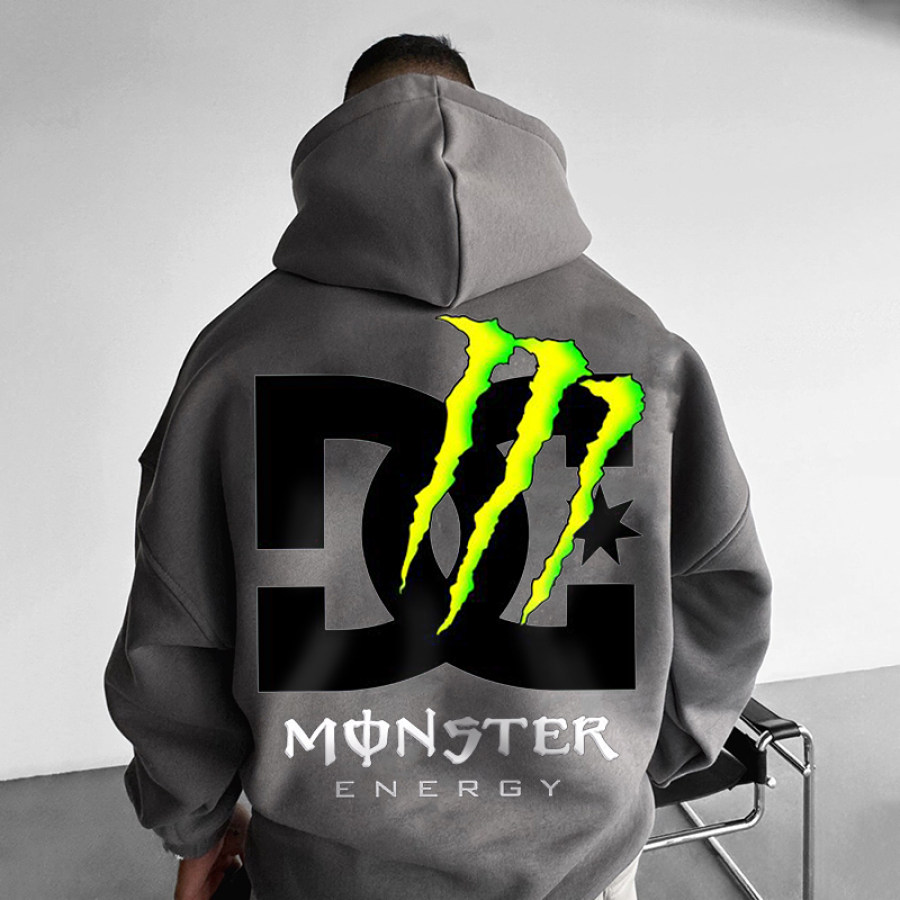 

Men's Letter Print Hoodie