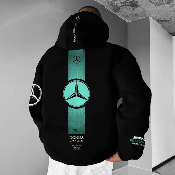 Unisex Oversized Racing Printed Hoodie - Wayrates.com 