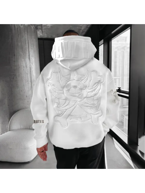 Oversized Printed Hoodie - Shopyiyistories.com 