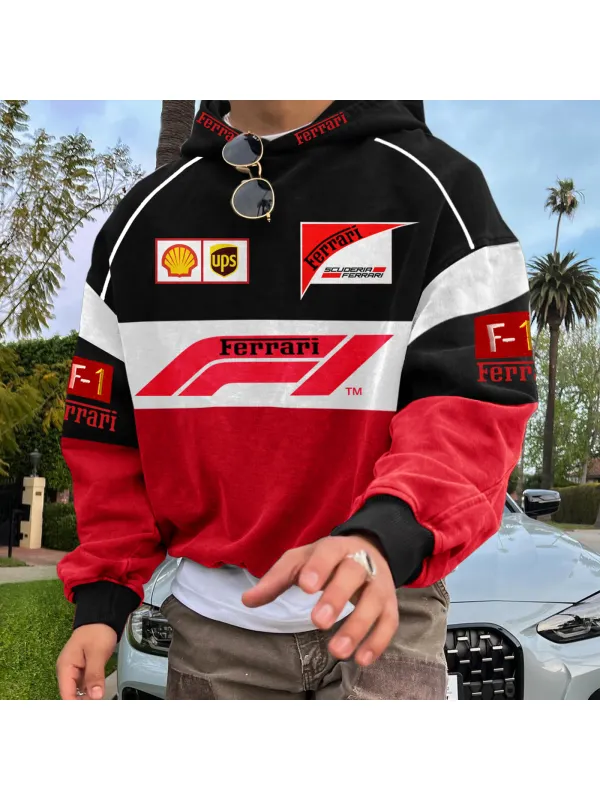 Men's Scuderia Formula 1 Hoodie Sweatshirt - Ootdmw.com 