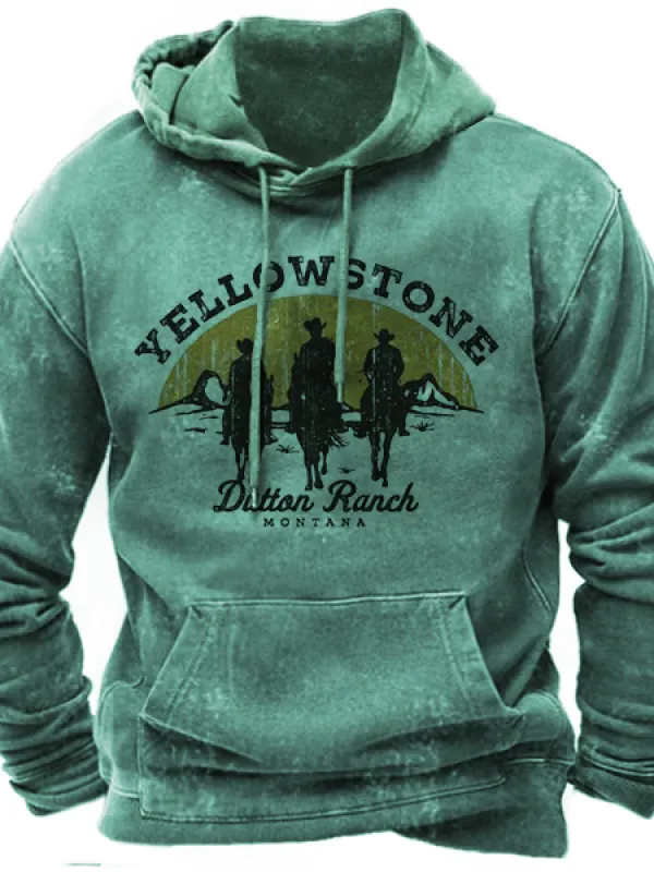 Riders Of Dutton Ranch Cowboy Men's Hoodie - Pragmaace.com 