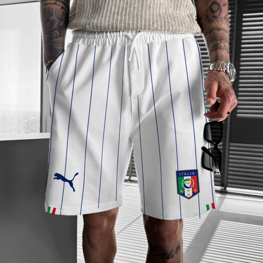 

Unisex Casual Nazionale Of Italian Style Shorts