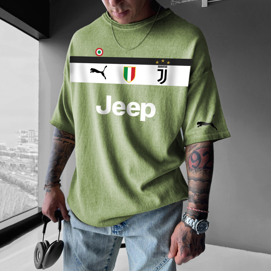 

Men's Team Printed Loose T-shirt