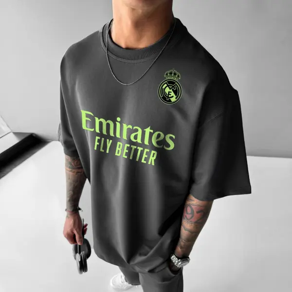 Real Madrid Oversized Tee - Trisunshine.com 