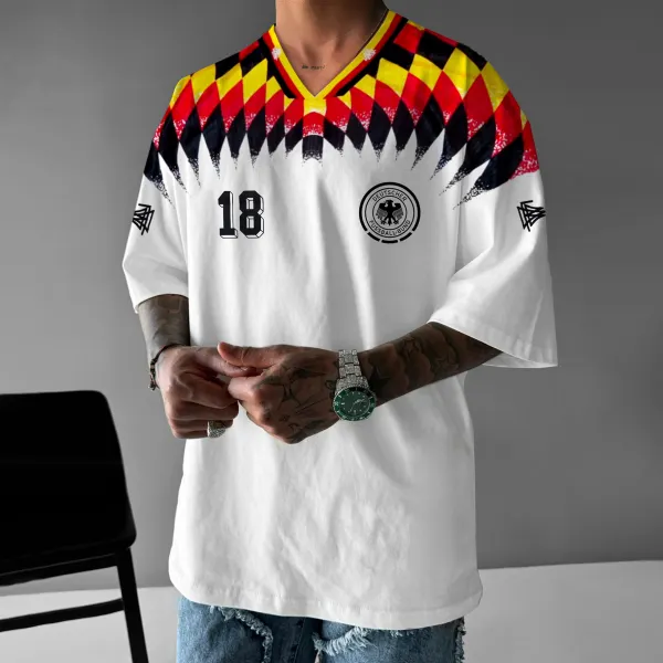 Unisex Casual Germany National Football Team Tee - Cotosen.com
