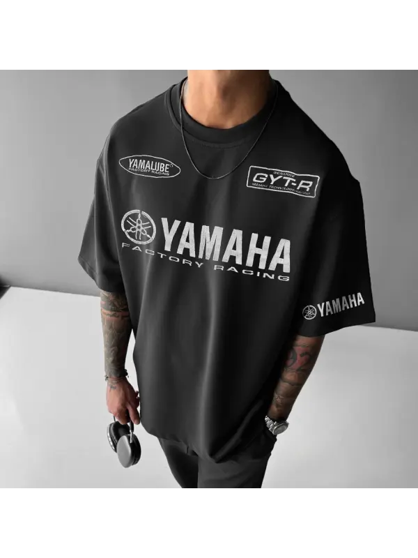 Oversized Yamaha Racing Tee - Anrider.com 