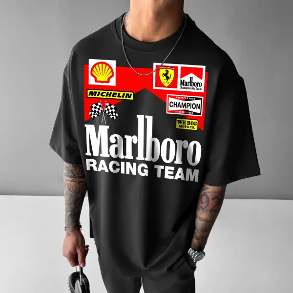 Oversized Racing Team Tee - Dozenlive.com 