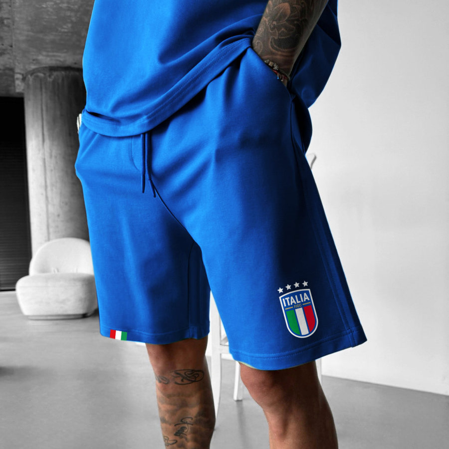 

Unisex Casual Nazionale Of Italian Style Shorts