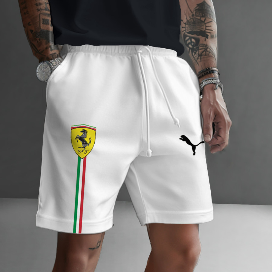 

Unisex Racing Team Ferrari Shorts