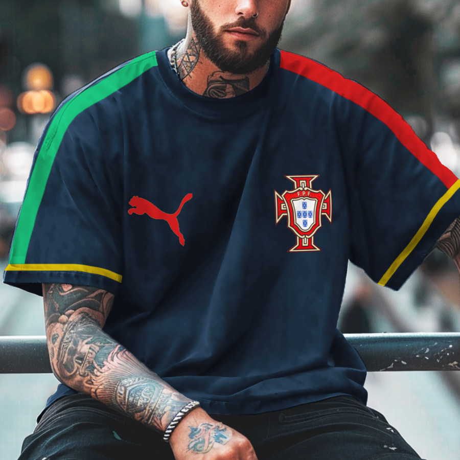 

Unisex Portugal National Team Y2K Oversized T-shirt