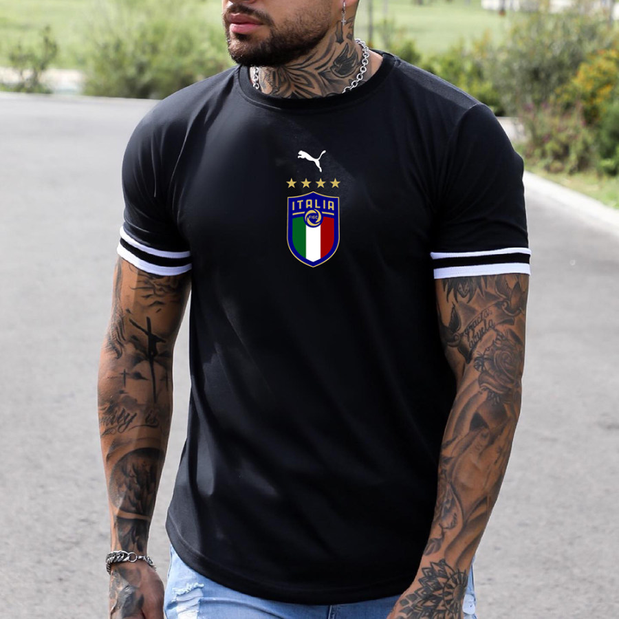 

Men's Casual Casual Clothes Of Italian T-shirt