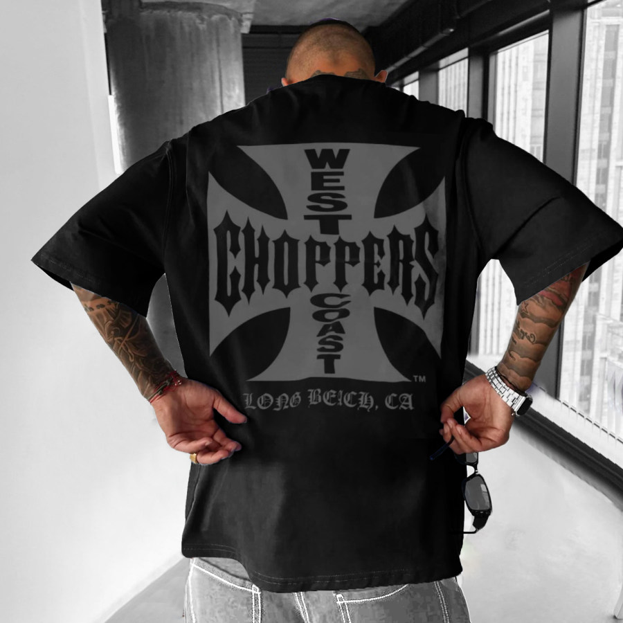 

Unisex West Coast Choppers Printed CLASSIC Oversized T-Shirt