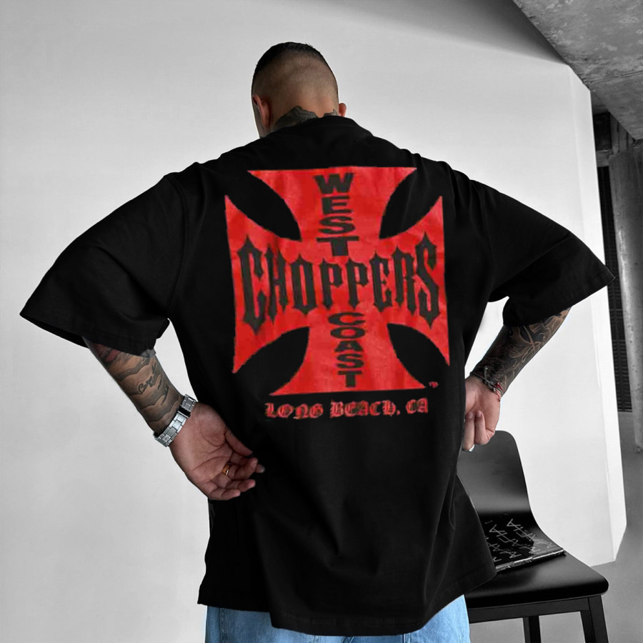 

Unisex West Coast Choppers Simple Causal Oversized T-Shirt