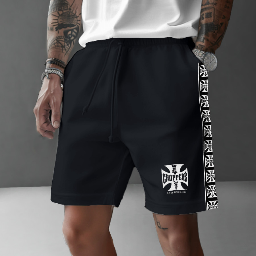 

Unisex Westcoast Simple Streetwear Printed Shorts