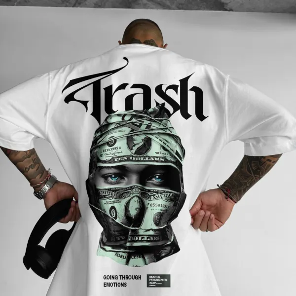 Oversize Trash T-shirt - Dozenlive.com 