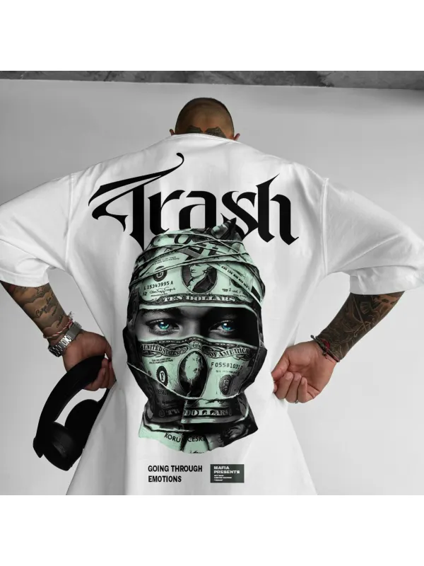 Oversize Trash T-shirt - Anrider.com 