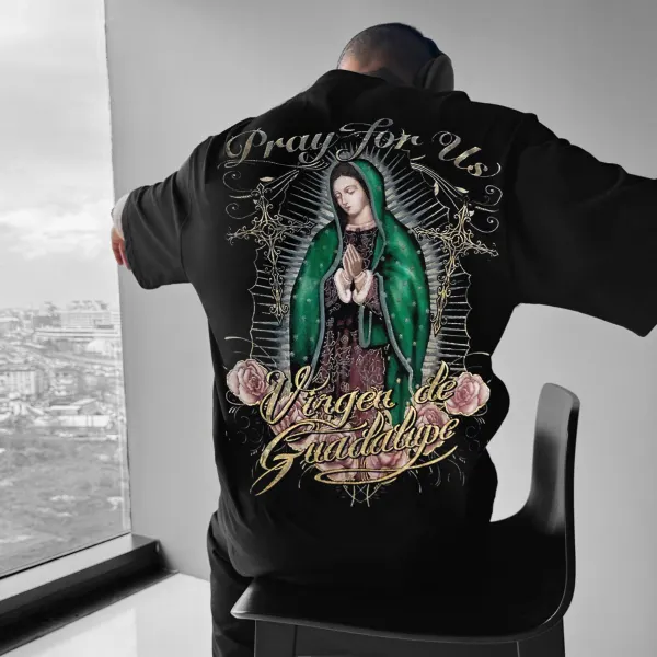 Virgen De Guadalupe T-shirt - Dozenlive.com 
